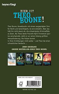 Theo Boone und das verschwundene Mädchen, 1