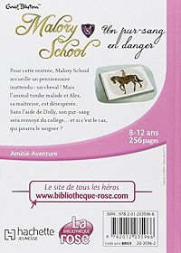 Malory School 3 - Un pur-sang en danger, 1