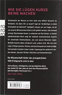 Ich weiss, dass du lügst: Was Gesichter verraten, 1