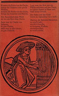 Bauernregeln - Eine schweizerische Sammlung, 1