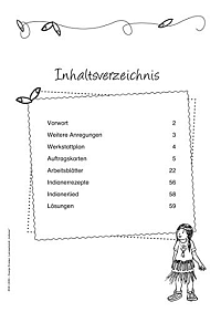Lernwerkstatt Indianer 1. /2. Klasse, 1
