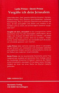 Vergässe ich dein Jerusalem, 1