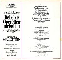 Beliebte Operetten-Melodien [Vinyl], 1