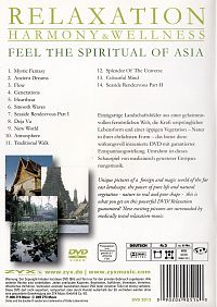 Relaxation - Harmony & Wellness - Spiritual Power of Asia [DVD], 1