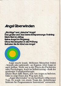 Angst überwinden, 1