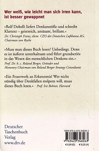 Die Kunst des klaren Denkens, 1