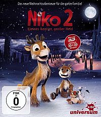 Niko 2 - Kleines Rentier, grosser Held [Blu-ray 3D], 1