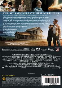 Interstellar [DVD], 2