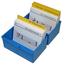 Das Musik-1x1, Lernkartei, 2