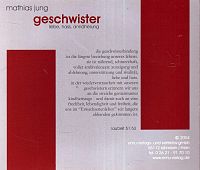 Geschwister - Liebe, Hass, Annäherung, 1