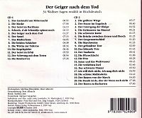 Der Geiger nach dem Tod - Walliser Sagen erzählt in Hochdeutsch, 1