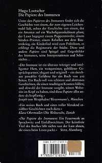 Die Papiere des Immunen , 1