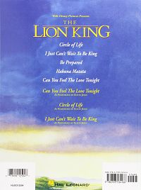 The Lion King - Original Songs, 1