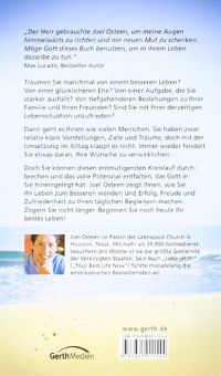 Lebe jetzt! - Beginnen Sie heute Ihr bestes Leben, 1