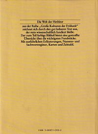 Die Welt der Hethiter - Grosse Kulturen der Frühzeit, 1