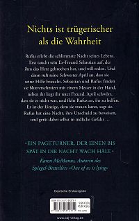 Keiner sagt die Wahrheit, 1