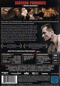 Tödliche Versprechen - Eastern Promises [DVD], 2