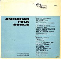 American Folksongs [Vinyl], 1