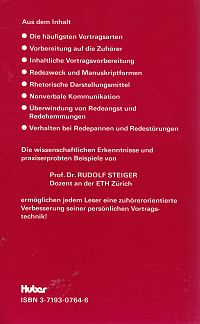 Lehrbuch der Vortragstechnik, 1