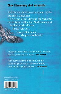 Ich. Darf. Nicht. Schlafen., 1