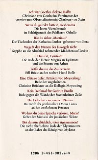 Wenn du geredet hättest, Desdemona, 1