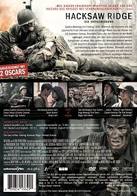 Hacksaw Ridge - Die Entscheidung [DVD], 2