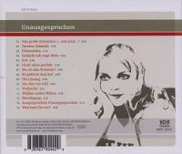 Unausgesprochen [CD], 1