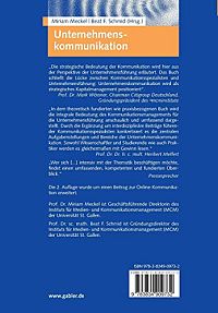 Unternehmenskommunikation, 2