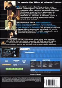 Sexe, Mensonges et Vidéo  [DVD], 2