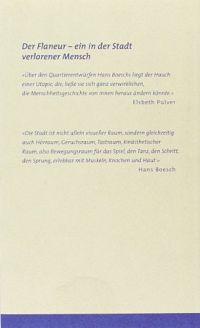 Die sinnliche Stadt - Essays zur modernen Urbanistik, 1