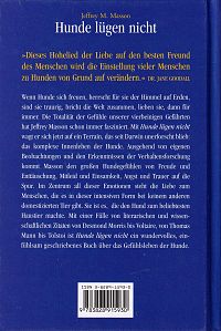 Hunde lügen nicht, 1