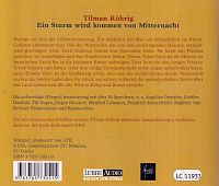 Ein Sturm wird kommen von Mitternacht, 1