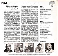 Zero Mostel in Fiddler on the Roof [Vinyl], 1