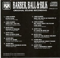 Barber Ball & Bilk [CD], 1