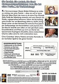 Mrs. Doubtfire - Das stachelige Hausmädchen [DVD], 2