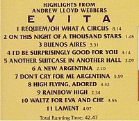 Evita [CD], 1