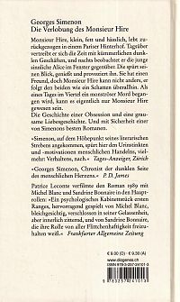 Die Verlobung des Monsieur Hire, 1