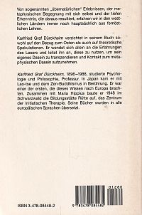 Im Zeichen der grossen Erfahrung, 1