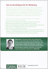 Texten für Trainer, Berater, Coachs, 1