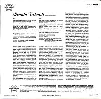 Renata Tebaldi [Vinyl], 1