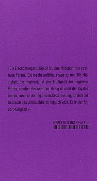 Müdigkeitsgesellschaft , 1