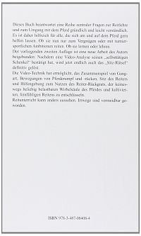 Schmeichelnder Sitz, Atmender Schenkel, Flüsternder Zügel, 1