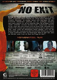 No exit [DVD], 2