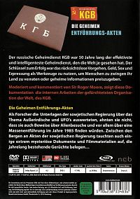 Die Geheimnisse des KGB - Die geheimen Entführungs-Akten [DVD], 1