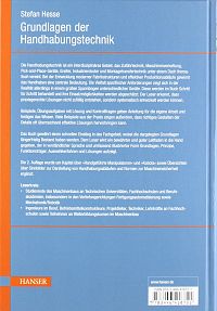 Grundlagen der Handhabungstechnik, 1