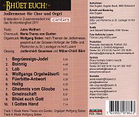 Jodlermesse Bhüet Euch! [CD], 1