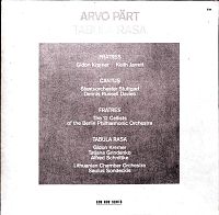 Tabula Rasa [Vinyl], 1