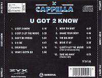 U Got 2 Know [CD], 1