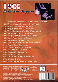 10CC - Live in Japan [DVD], 1