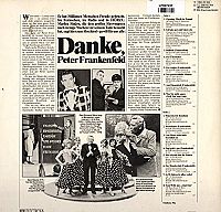 Danke, Peter Frankenfeld [Vinyl], 1